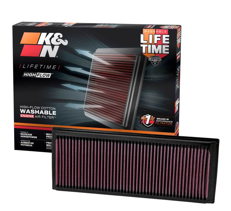 Volkswagen Tiguan Performance Air Intake - K&N Engineering - High-Flow Air Filters - `07-`10